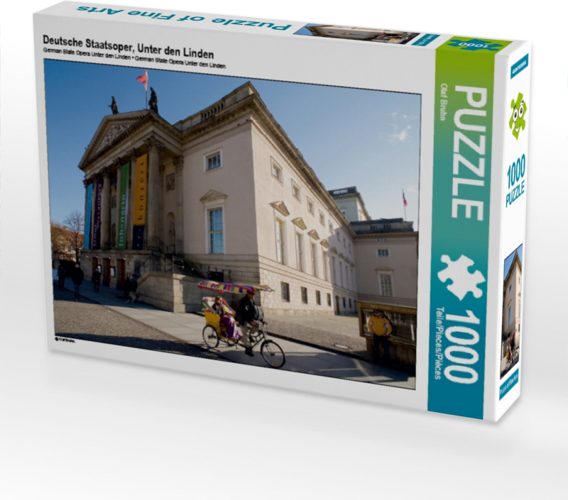 Calvendo Deutsche Staatsoper, Unter den Linden 1000 Teile Puzzle quer 640x480mm, Bruhn Olaf; 7403442