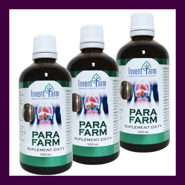 INVENT FARM Para Farm 100ml Parasiten, Pilze, Reinigung, Darm, Immunsystem, Madenwürmer