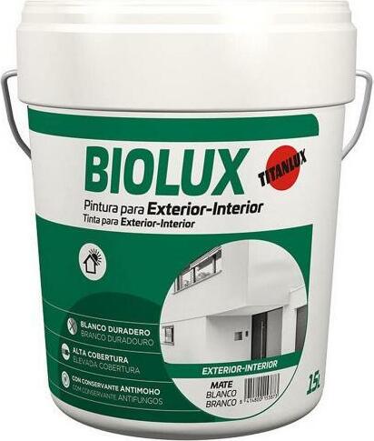 Farbe Titan Biolux a62000815 4 L