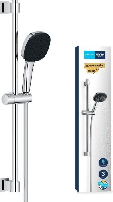 Duschkopf GROHE Vitalio Comfort 110 26397001 2 Düsen (Regen/Stimulierend) Einfache Auswahl Wassersparend Chrom GRO4005176681172