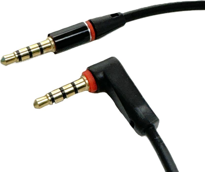 T-ProTek AUX Audio Kabel 3,5mm Klinke Stecker für SONY Alpha 6700 Body Systemkamera