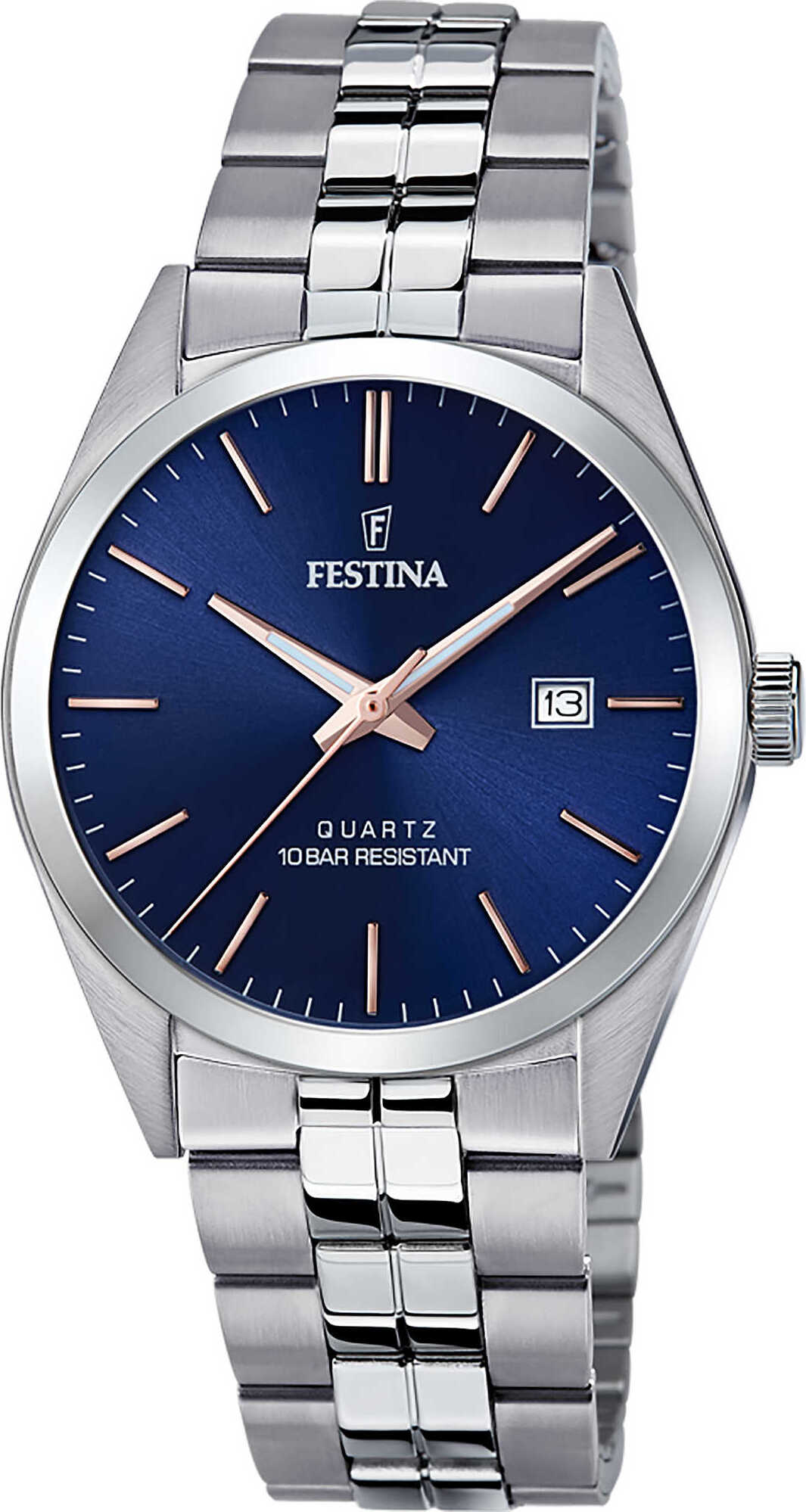 Festina F20437/B Klasické pánske hodinky 40 mm 10ATM