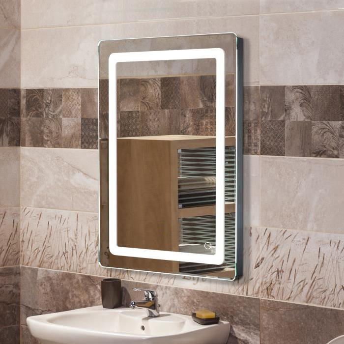 WYCTIN Badspiegel LED Badezimmerspiegel