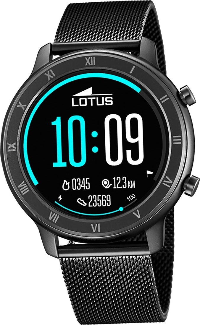 Pánske hodinky Lotus Smartwatch Smartwatch z nehrdzavejúcej ocele čierne D2UL50039/1