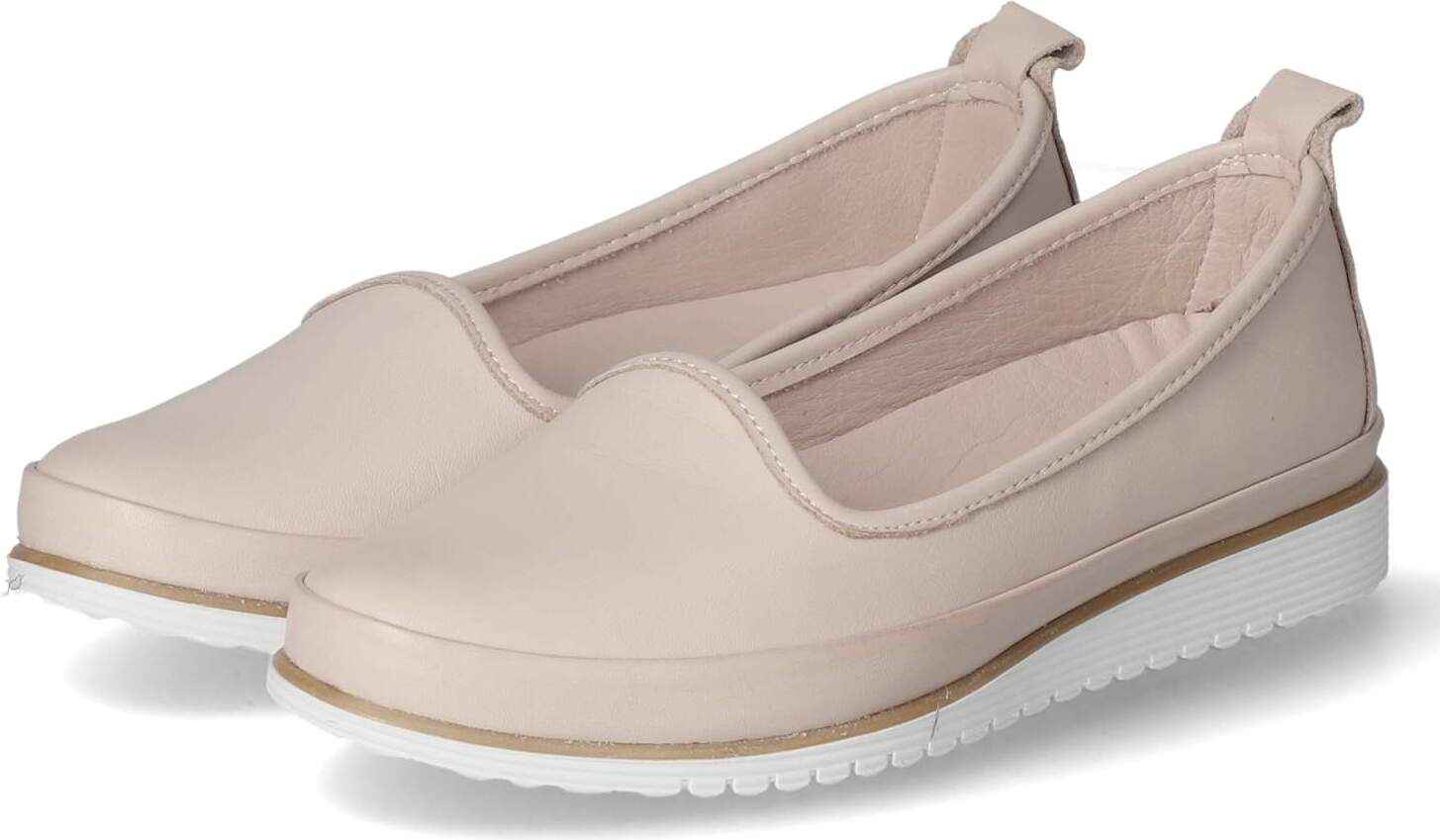 Andrea Conti Damen Slipper Taupe GlattlederGröße:37