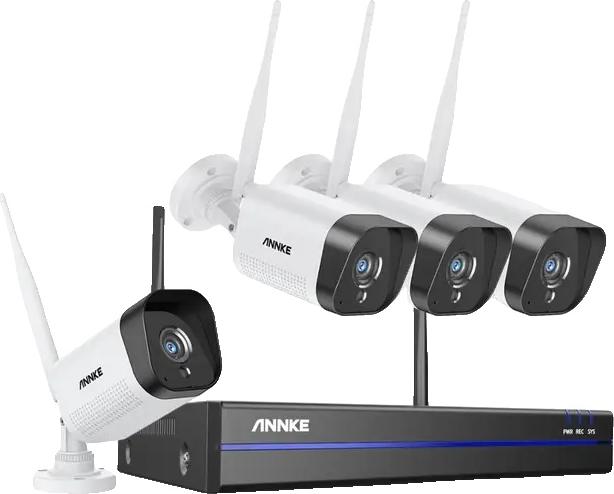 Kamerový systém WiFi, 5MP NVR, nahrávanie zvuku