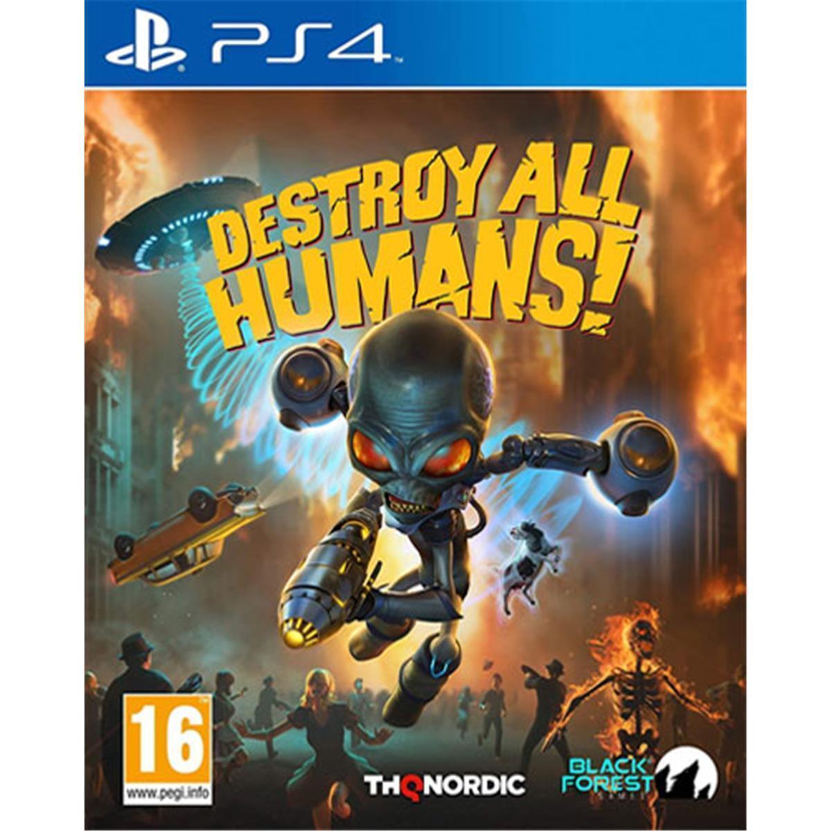 Sony Destroy All Humans!, PlayStation 4, T (neplnoletí)