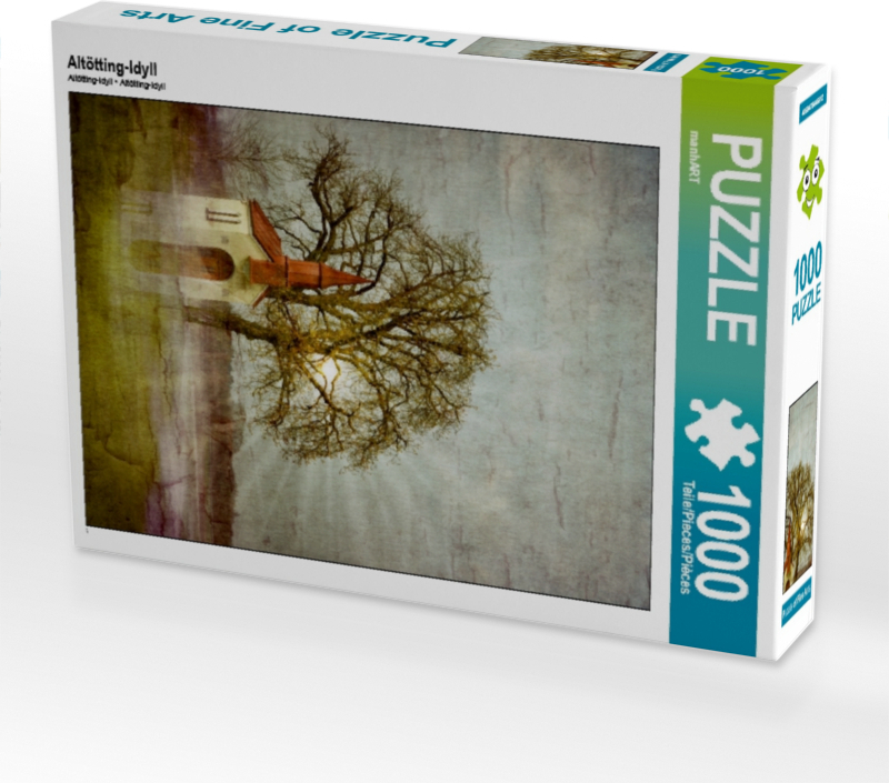 Calvendo Altötting-Idyll 1000 Teile Puzzle hoch 480x640mm, CALVENDO; 7427306