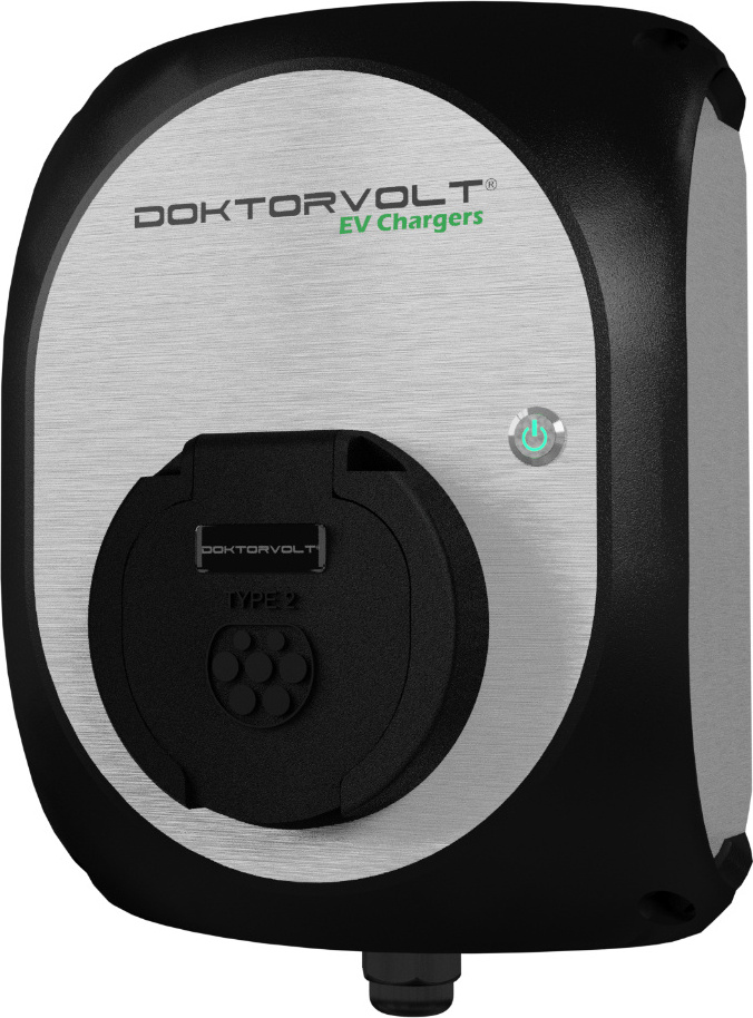 Ladegerät Home Ladestation 22 kW Typ 2 WALLBOX DOKTORVOLT