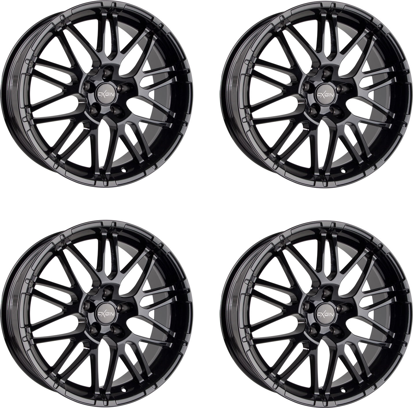 4 x Oxigin Felgen 14 Oxrock 8.5 Zollx18 Zoll ET42 5x114.3 black OXVIERZEHN8518J42B kompatibel mit Suzuki SX4 4-OXVIERZEHN8518J42B