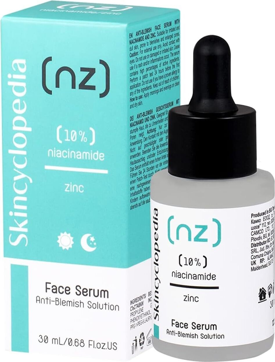 Skincyclopedia 10% Niacinamide Serum Hyperpigmentation and Acne Scar Treatment Pore Minimizer for Oily Skin 30ml 3770007