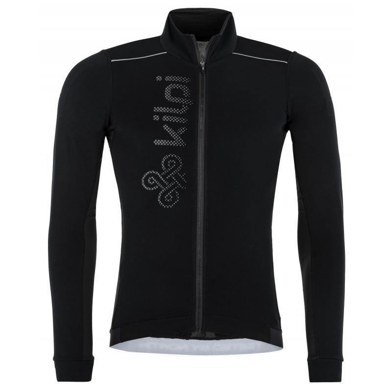 Radsport-Langarmtrikot für Herren Kilpi CAMPOS-M, SCHWARZ, Größe XL QM0115KIBLKXL