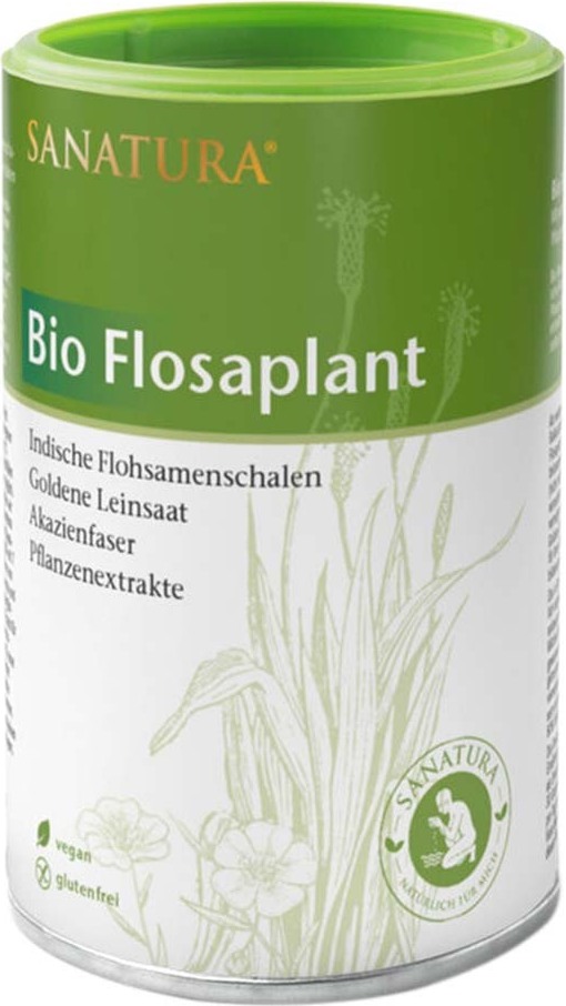 Sanatura Flosaplant | 200 g | Ballaststoffmischung mit Pflanzenextrakten | vegan