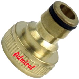 Sonstige Wasserkupplung Messing-Steckkupplung - PN10 Vaterkupplung - Innengewinde 13 mm / 1/2" 5015-13