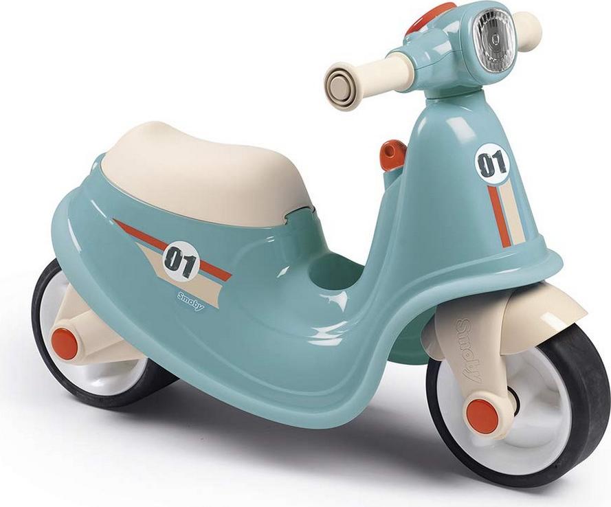 Rutschauto Smoby Scooter Blau Motorrad S7158137
