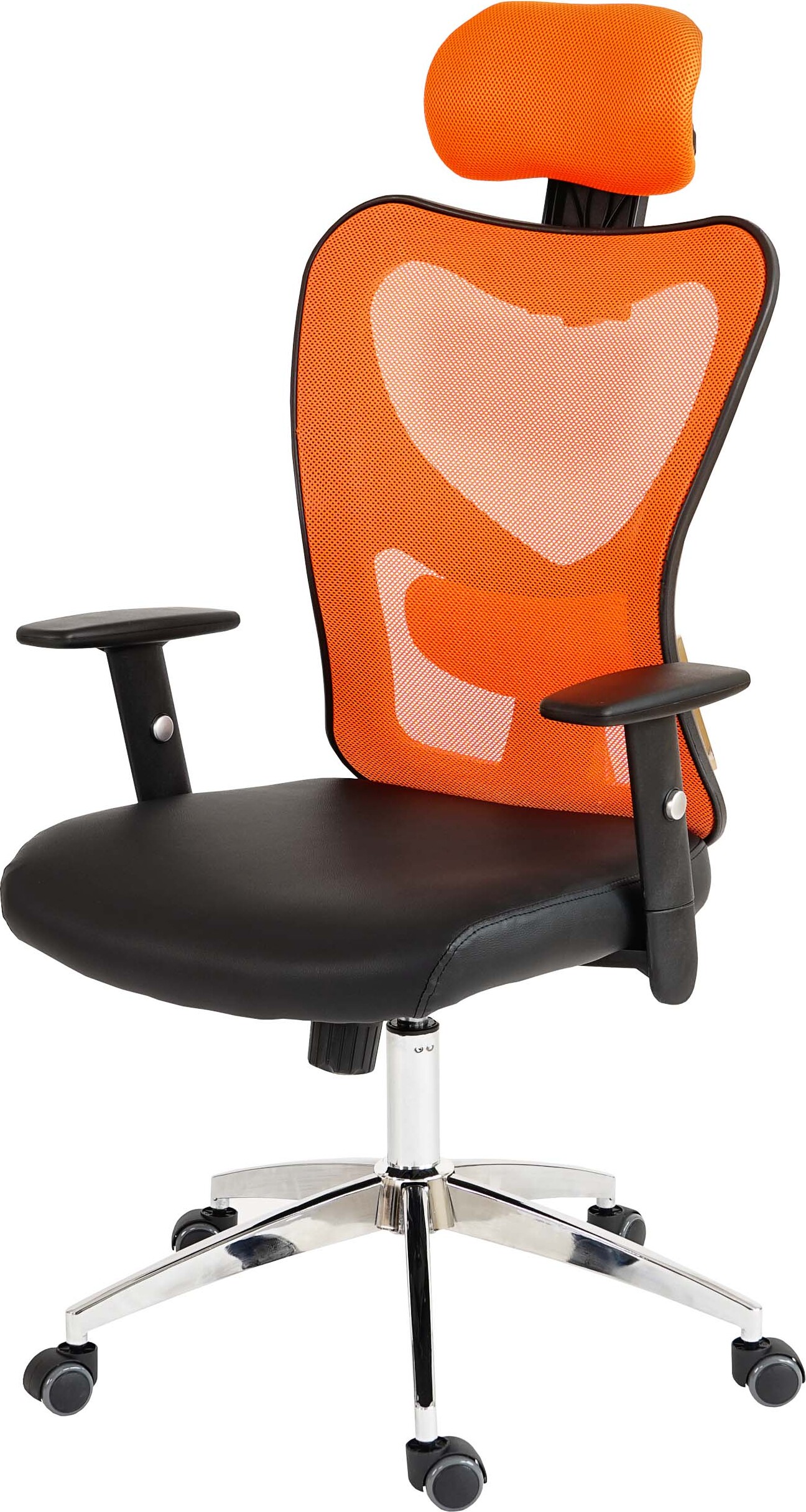 Sedia Da Ufficio ATLANTA, Braccioli Regolabili, In Tessuto Colore - Foto 8