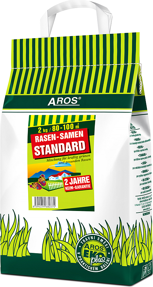 AROS-osiva AROS Rasenmischung Standard (2 kg für 100 m2) 3314