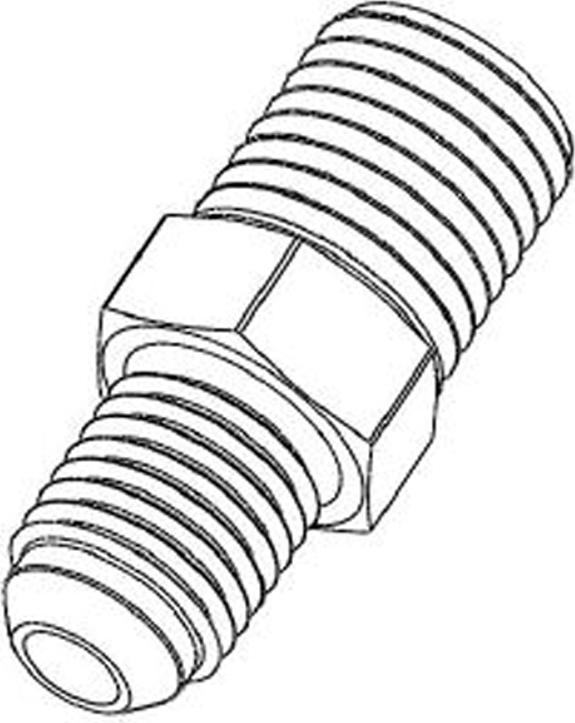 ARB Adapter 1/4NPT Feingwinde Konus ARB170631