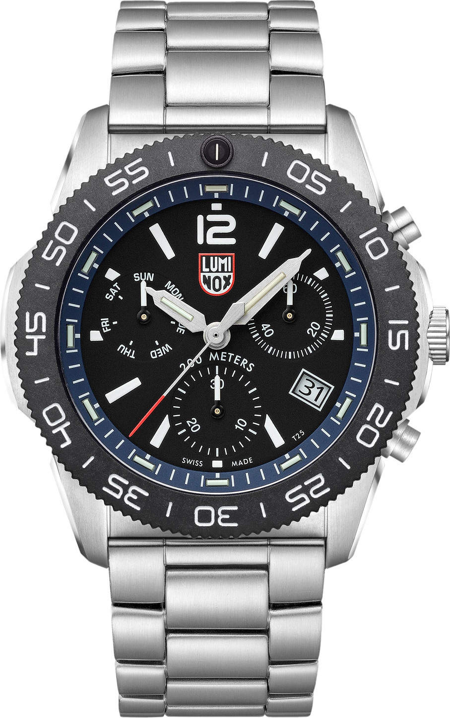 Hodinky Luminox XS.3143.M Diver Chrono Pacific Diver Steel/Black