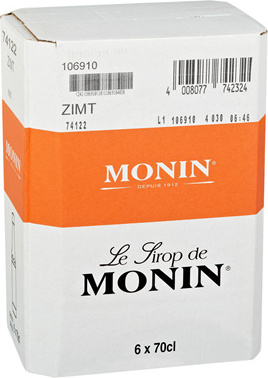 Monin Zimt Sirup 6 x 0,7 l