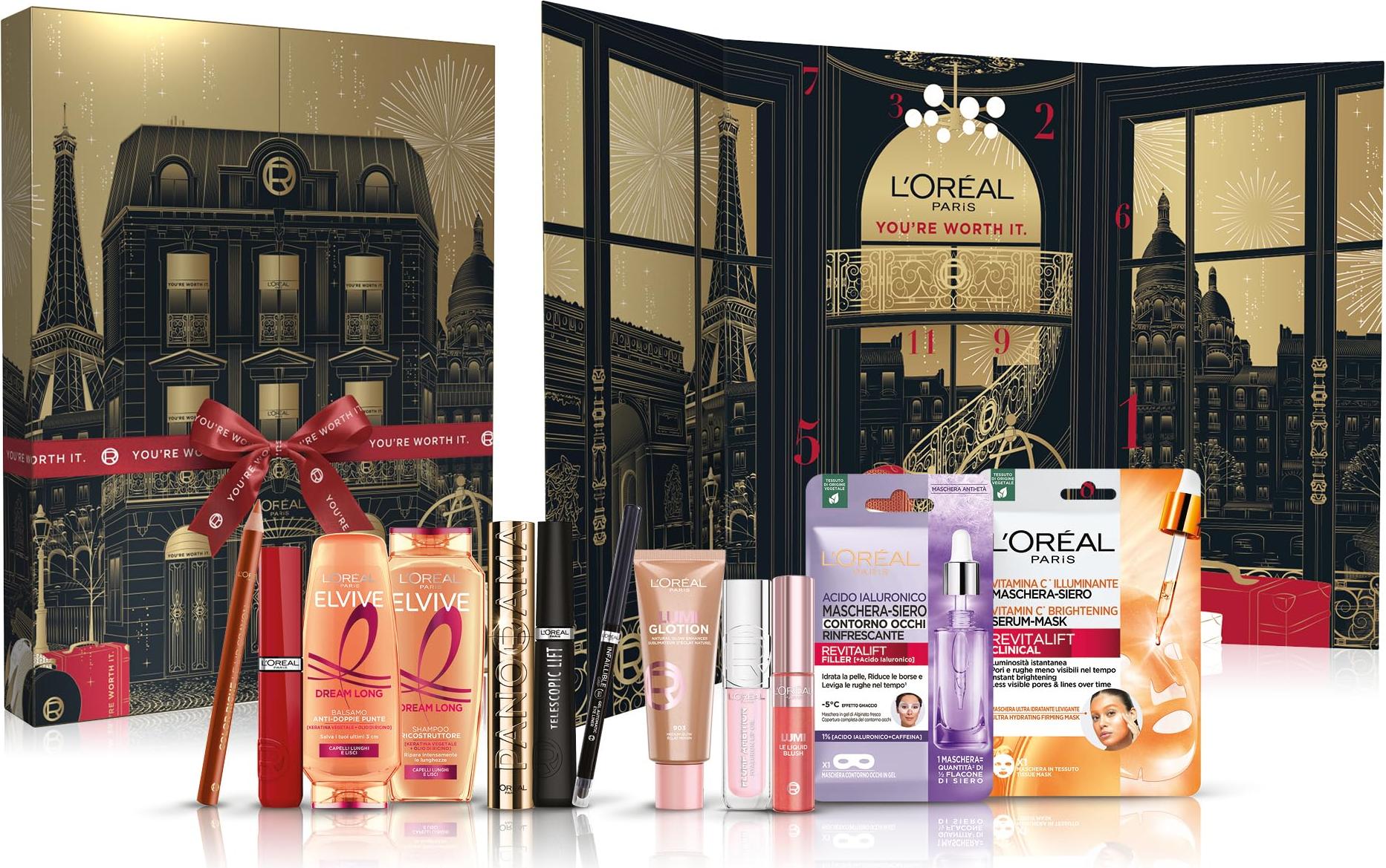LOreal Paris Adventskalender Kosmetik Kalender 2025 12 Tage 12 Kultprodukte Beauty