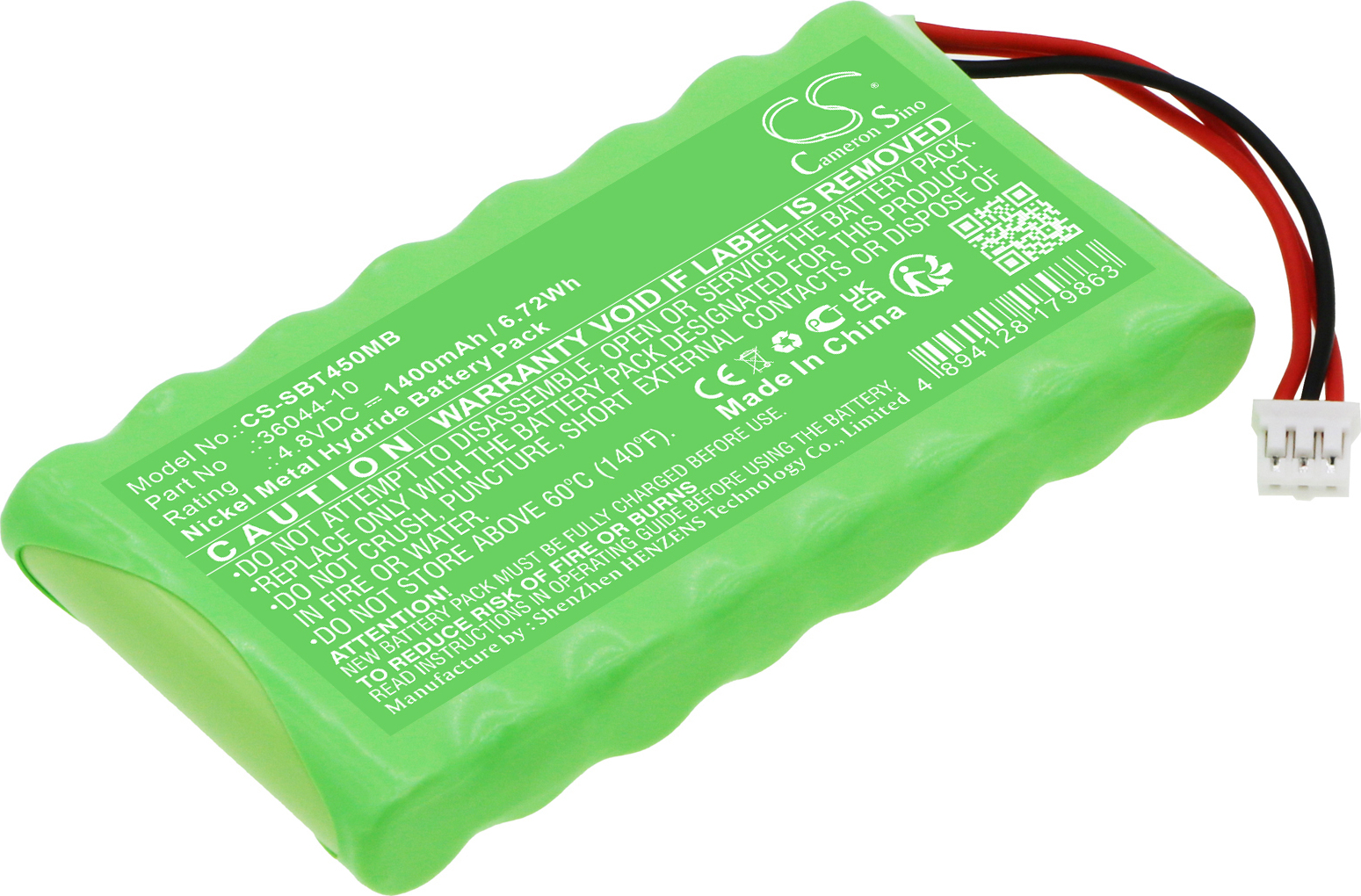 TECHTEK Akku Kompatibel mit [Summer] Baby Pixel Z, Baby Pixel Zoom HD 5.0 Inch High Definition Video Monitor 36044, Pure HD 4.5 Inch High Definition