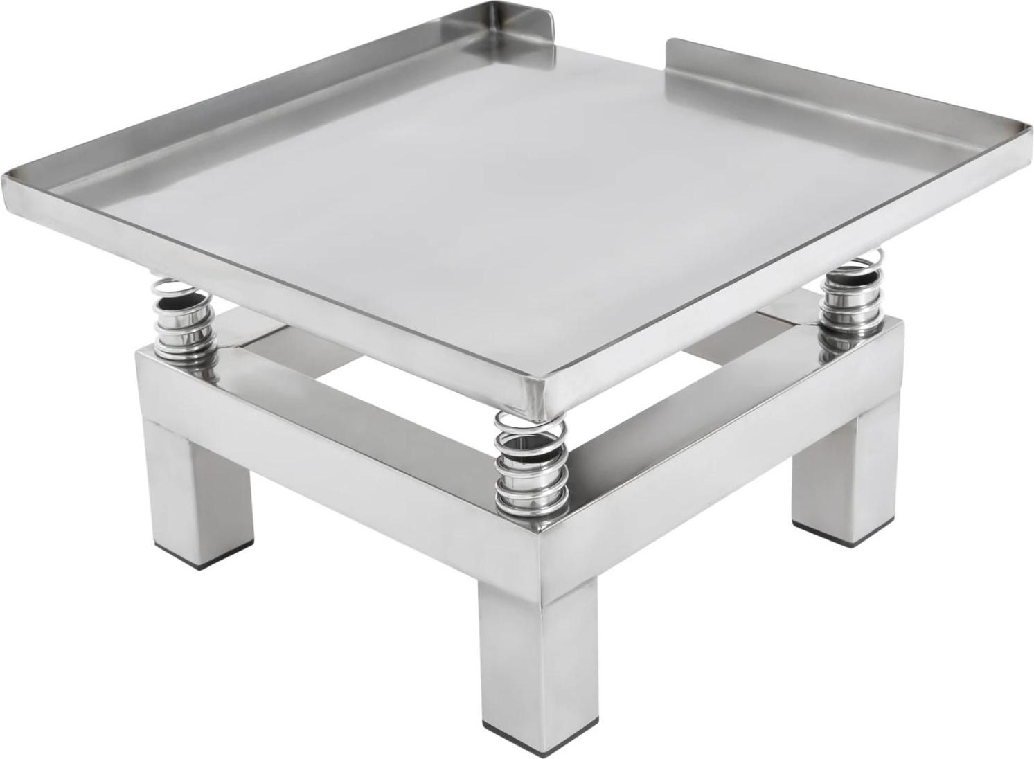 StarTech Rütteltisch für Betonformen - 35x35 cm Plattform - 50 W - 3000–3600 U/min - Max. 10 kg - 220 V - 4 Federn - Grau