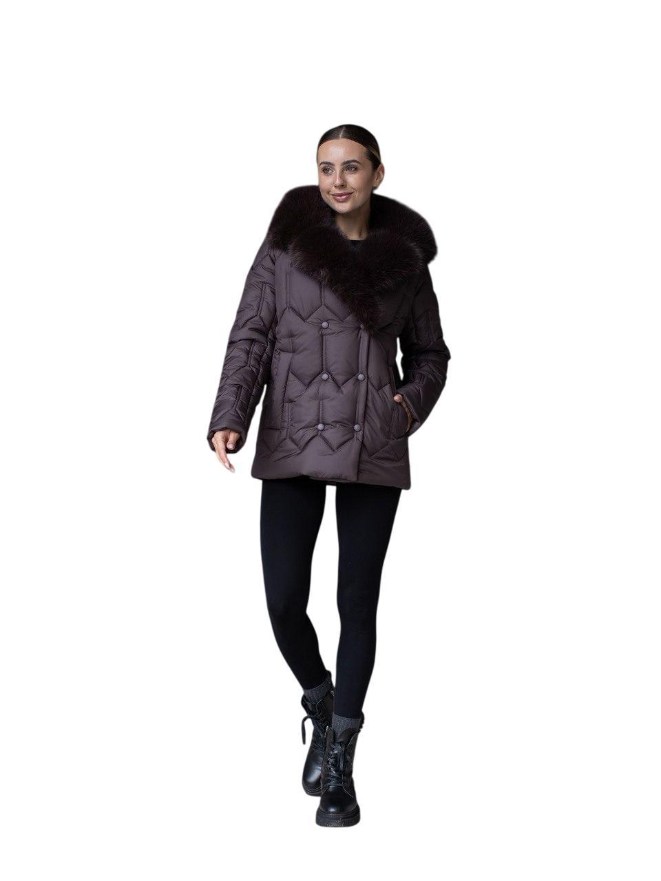 Damen-Winterjacke 0485 - M Schokolade A.G.