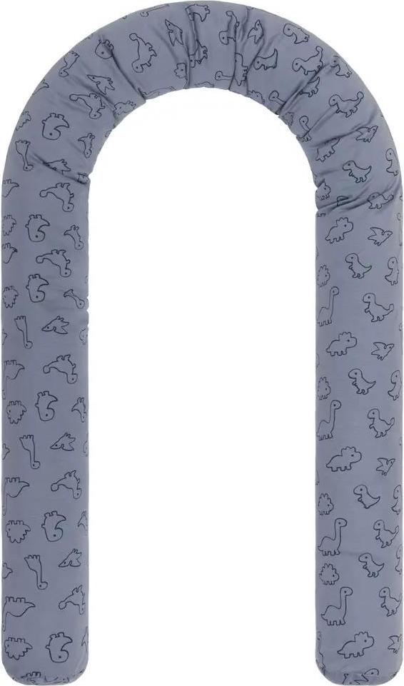 fillikid Ges. mbH Bettwurm Jersey 190 cm Dino blau Dino blau 637-21