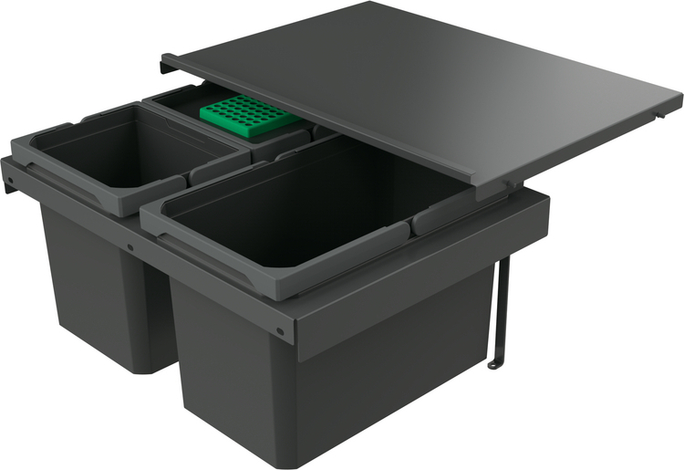 NABER Cox® Box 280 S/600-3 anthrazit, für vorhandene Auszüge 8013391