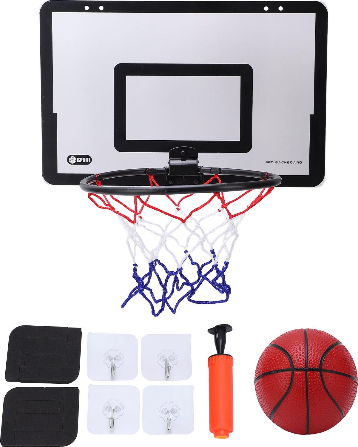 Gistuch Tür-Basketballkorb Set, lochfreie Montage für Indoor, Mini-Basketballspiel