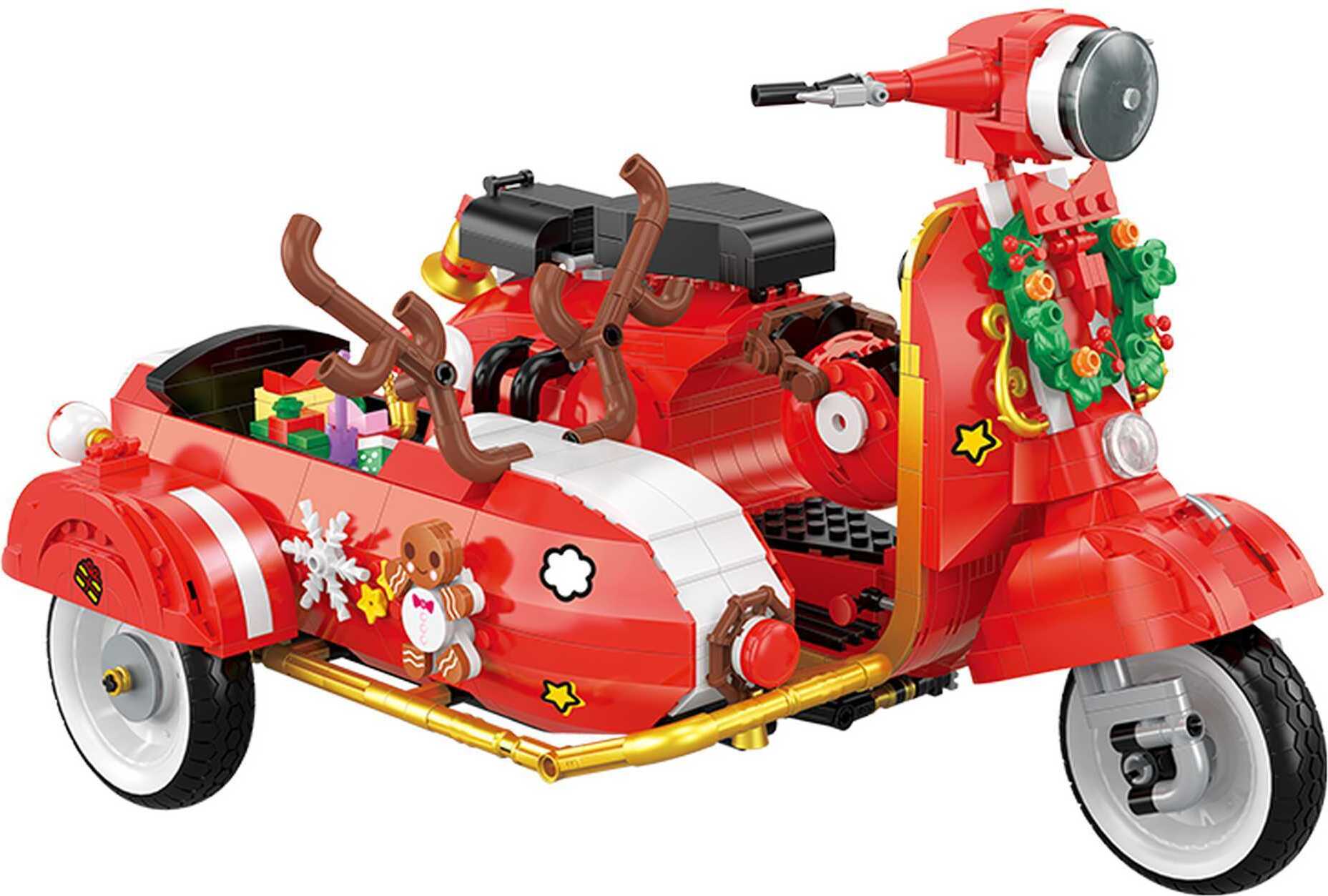 B-21059 - Weihnachtsroller mit Beiwagen (Balody)
