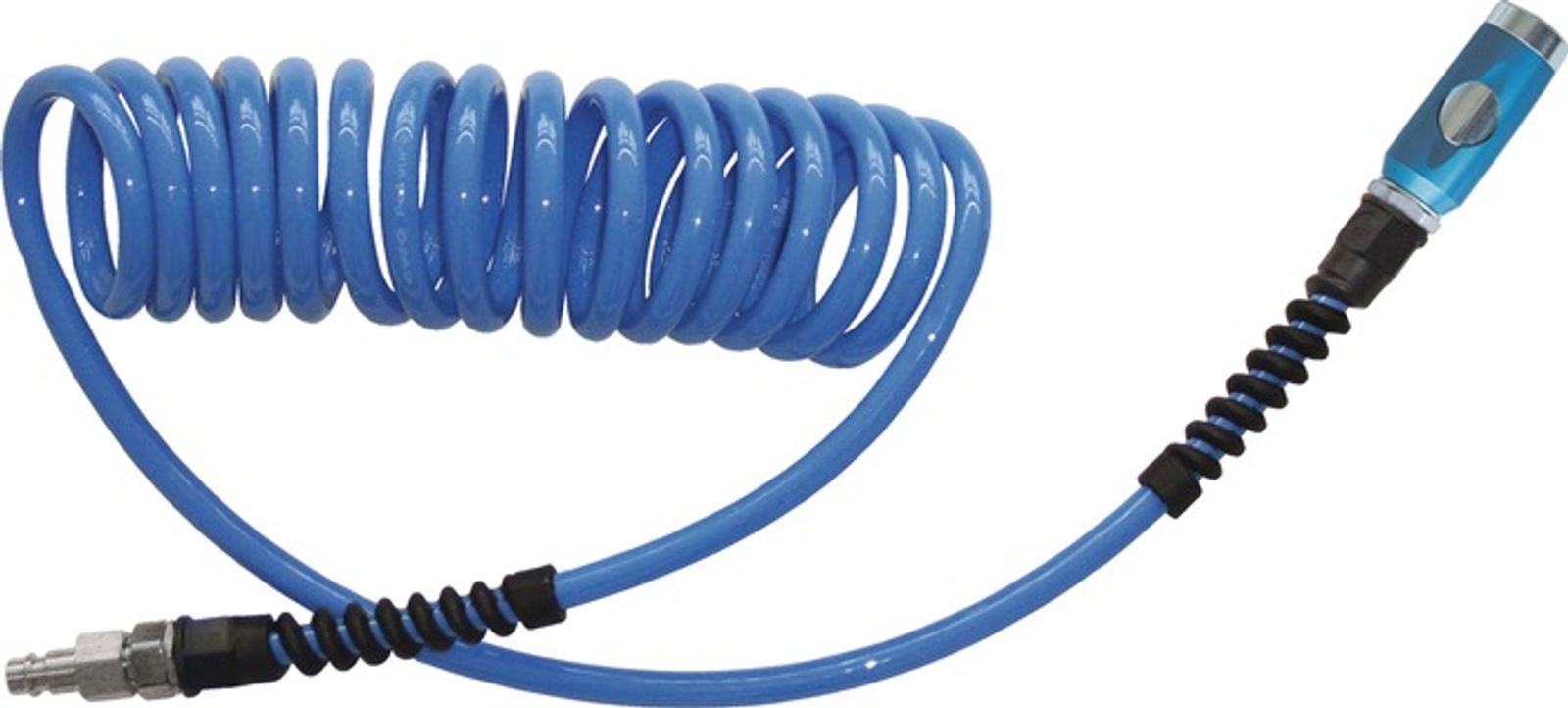 Armaturen-u. Autogengerätefabrik Ewo H. Spiralschlauchset ID 6,5mm AD 10mm L.7,5m PolyurethanSicherheitsk.DN 7,4 EWO E40926