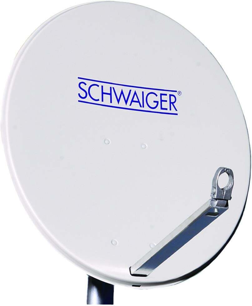 Schwaiger SPI800.0 Aluminium - Hellgrau Satellitenschüssel 75 cm
