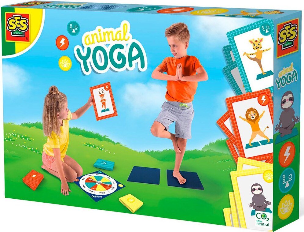 SES Animal yoga Bewegungsspiel 3+ 2288