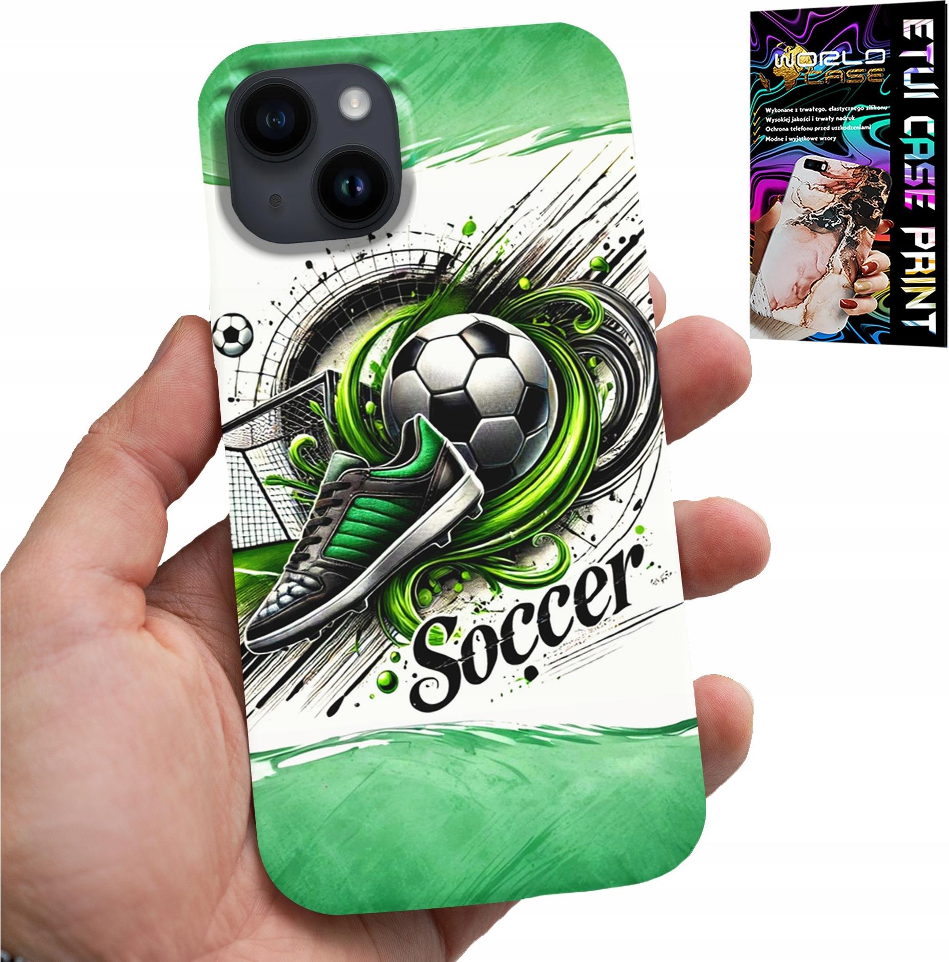Inny producent Hülle Für Iphone 14 - Fussball, Fussballtasche + Glas
