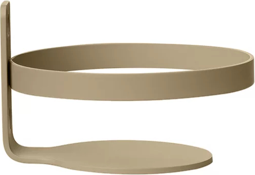 Blomus Wandhalterung Sono, für Badezimmeraccessoires, Edelstahl lackiert, Tan, 66448