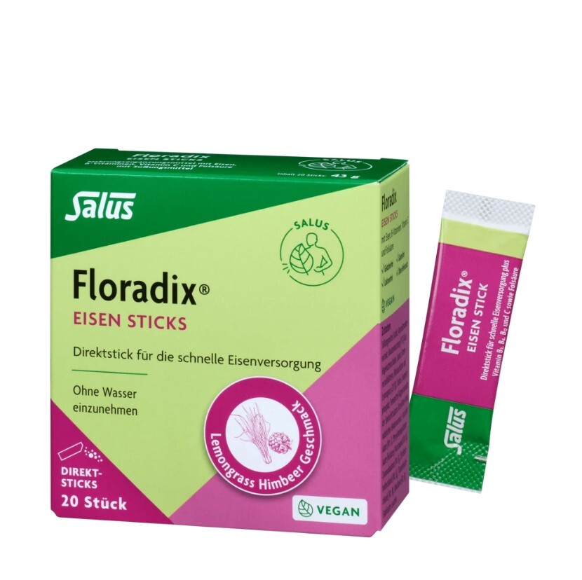 Salus Pharma Salus Floradix Eisen Sticks, Direktsticks 20 St 19104765