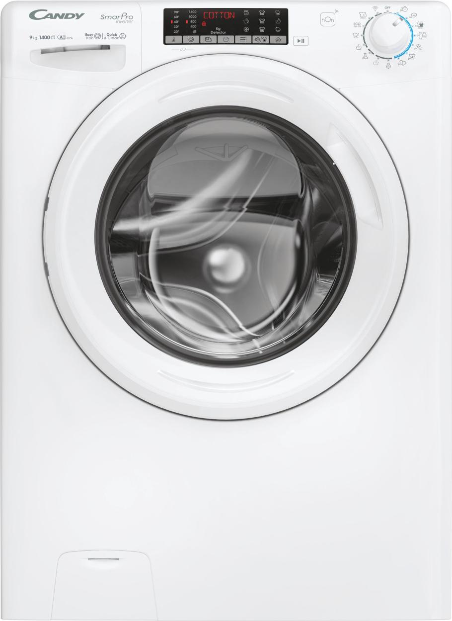 Candy Smart Pro Inverter CSO 496TWM6/1-S, Predné plnenie, 9 kg, B, 76 dB, 1400 ot/min, A