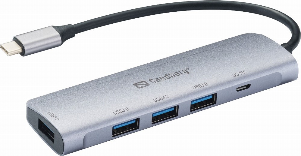 SANDBERG Saver - Rozbočovač - 4 x SuperSpeed USB 3.0