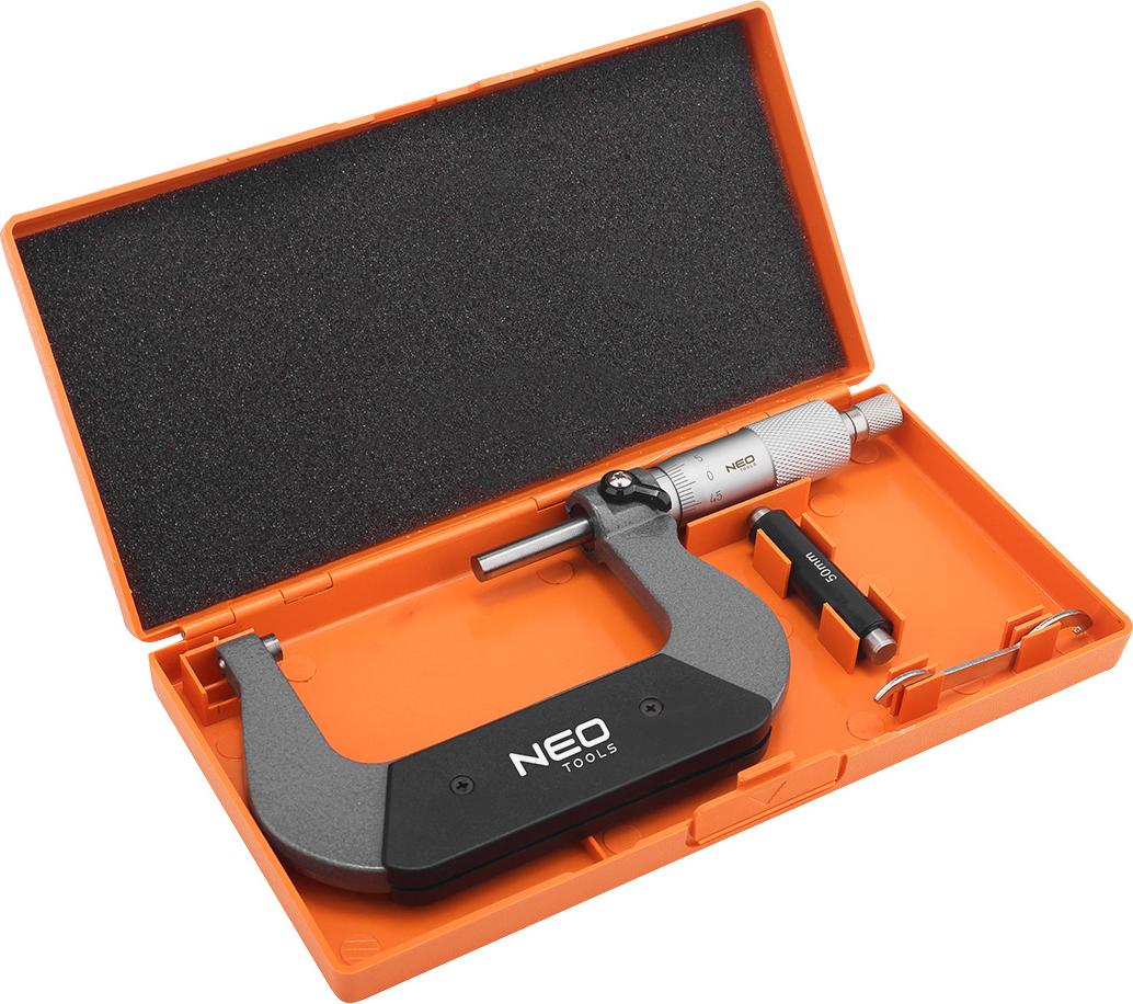 NEO TOOLS Mikrometerschraube Bügelmessschraube Messschraube 0.01mm 75-022