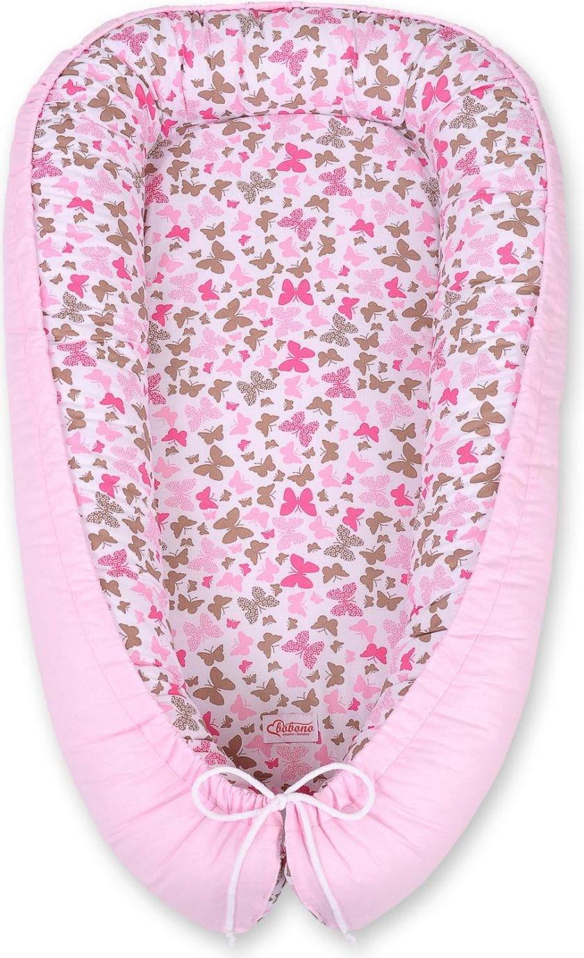 BellaFurn Babynest – Babynestje – -Baumwolle, verstellbar, doppelseitig, sicher und bequem kokon/787/517