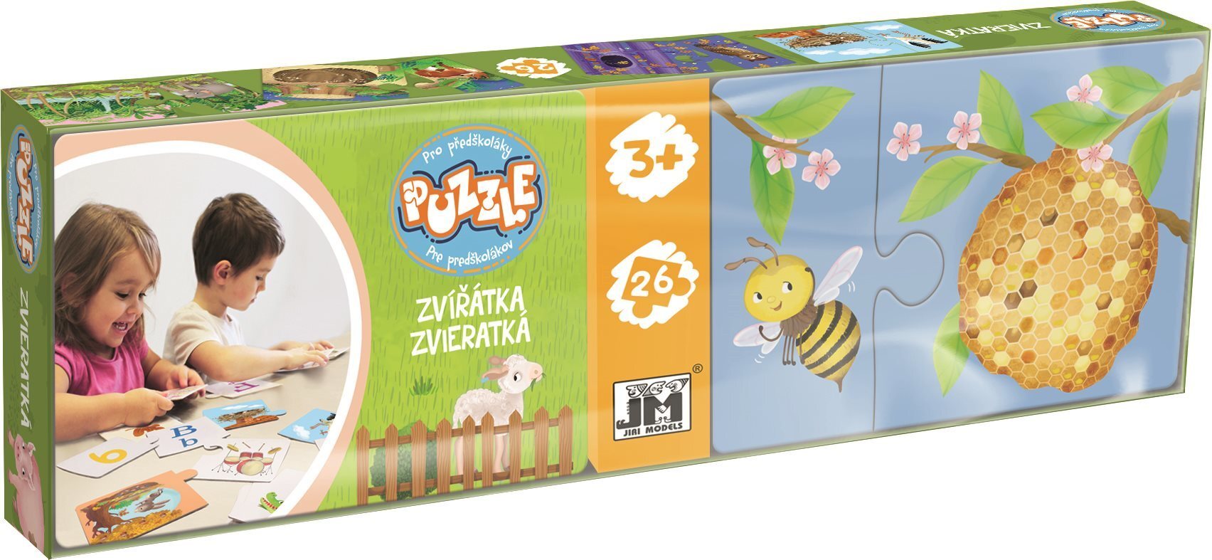 JiriModels Jiri Models Bildungstiere für Kinder im Vorschulalter 26 Stücke