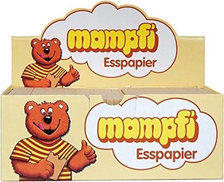 Wagro Mampfi Esspapier Thekendisplay mit 200 klassischen Essoblaten 70307