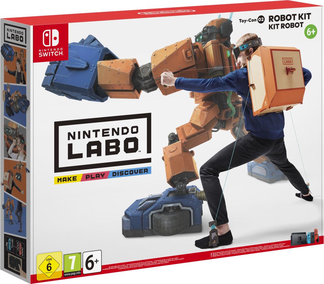 Nintendo LABO Robot Kit, Set, Nintendo Switch, Viacfarebný