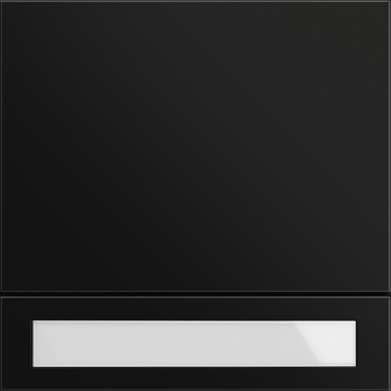 Gira 5531925 Ruftastenmodul 1-fach System 106 Schwarz m
