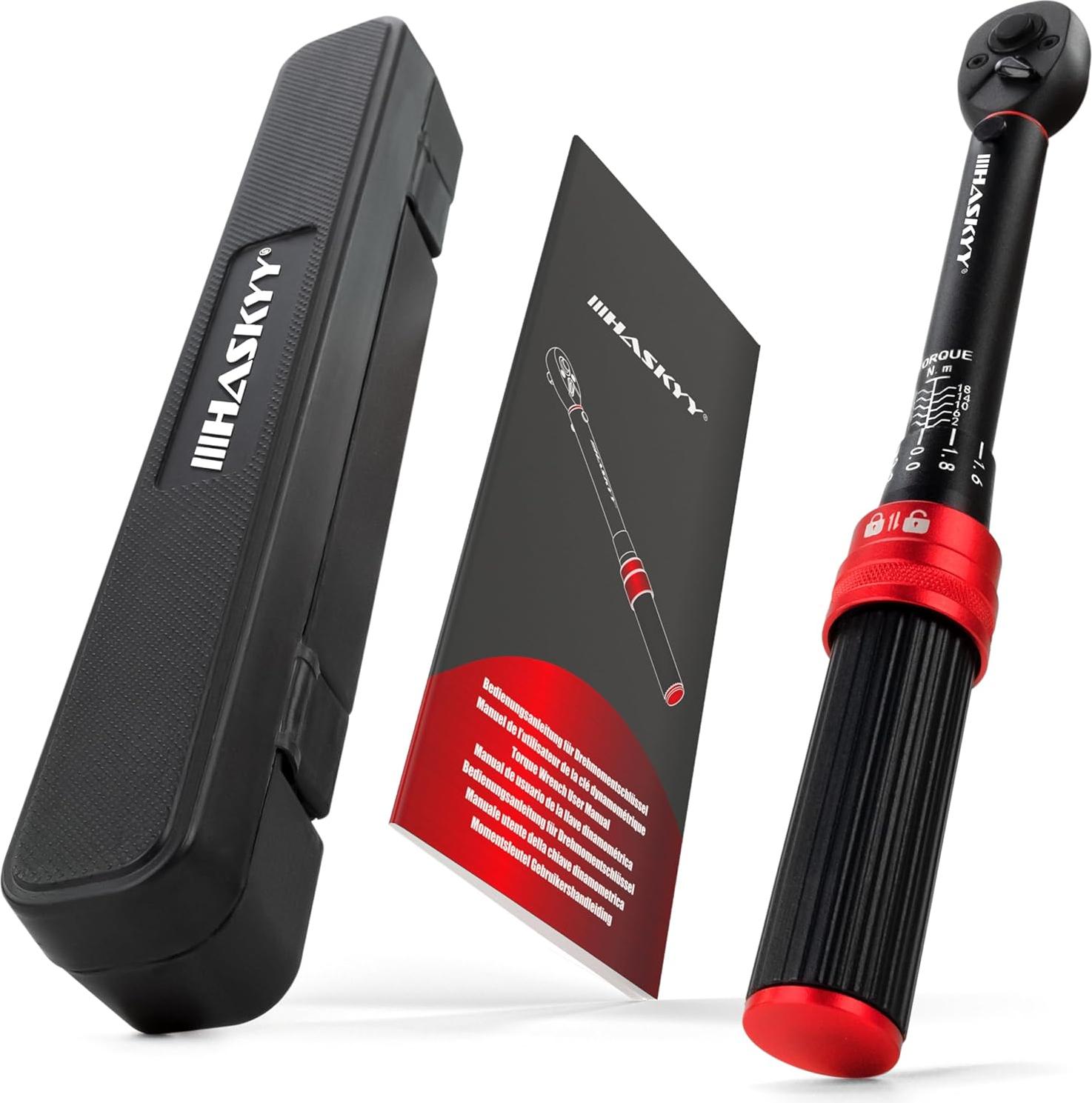 Markenlos Momentschlüssel Fahrrad - Momentschlüssel Fahrradzubehör - Drehmomentschraubendreher - Momentschlüssel Motorrad