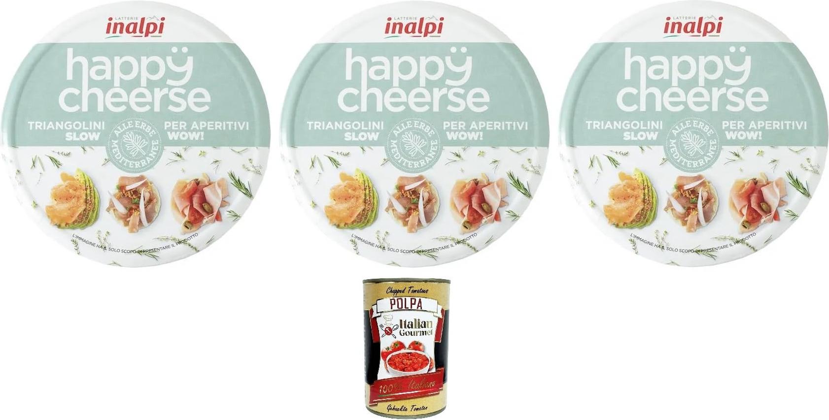 Italian Gourmet E.R. 3x Happy Cheerse Kräuter 140gr + Italian gourmet polpa 400g YP-M2YK-5ROG