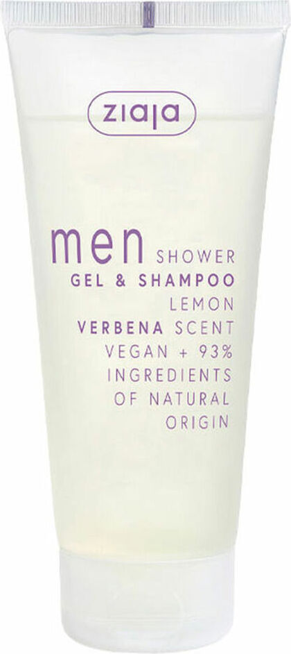 Ziaja Pánsky sprchový gél a šampón Lemon Verbena 200 ml