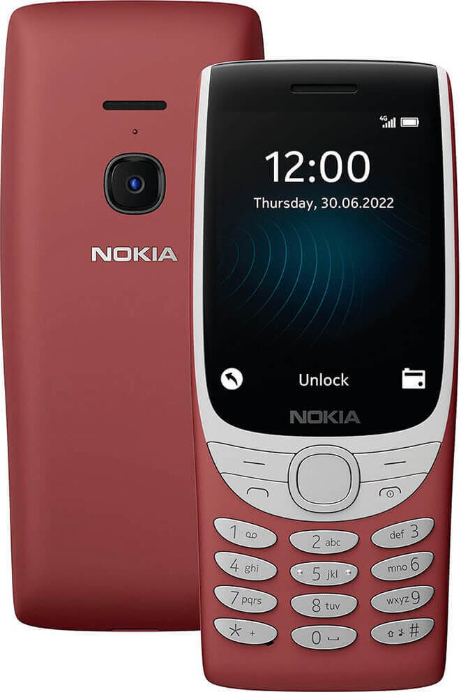 Nokia 8210 4G Red (červená) Dual-SIM